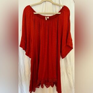 EST 1946 top with lace edging